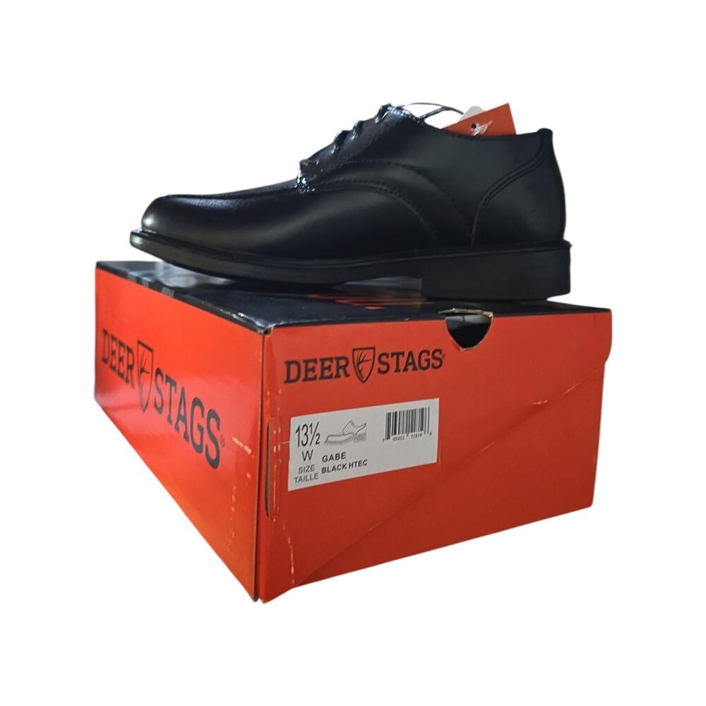Boy's Deer Stags Gabe‎ Lace Up Oxford Shoe - New in Box - Size 13.5W